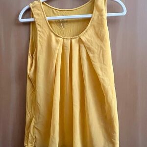 Buttercup Yellow Sleeveless Women's Top